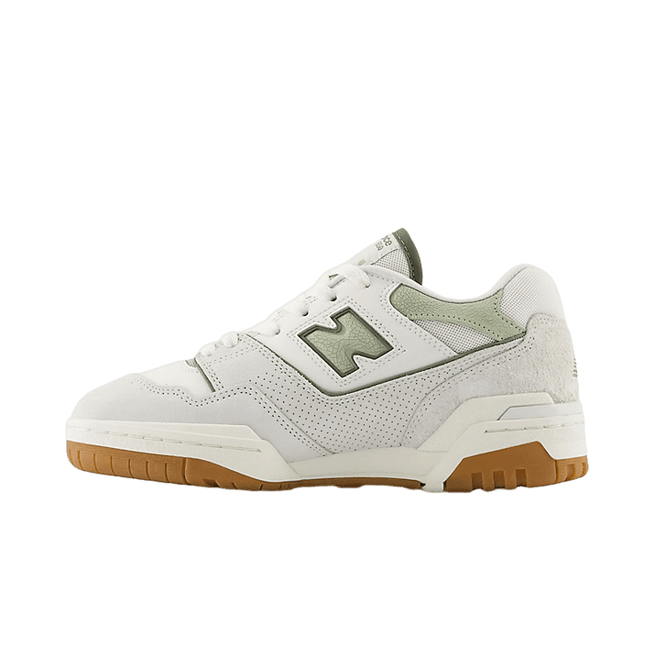 New Balance 550 Tan Olive (W) Angle 0