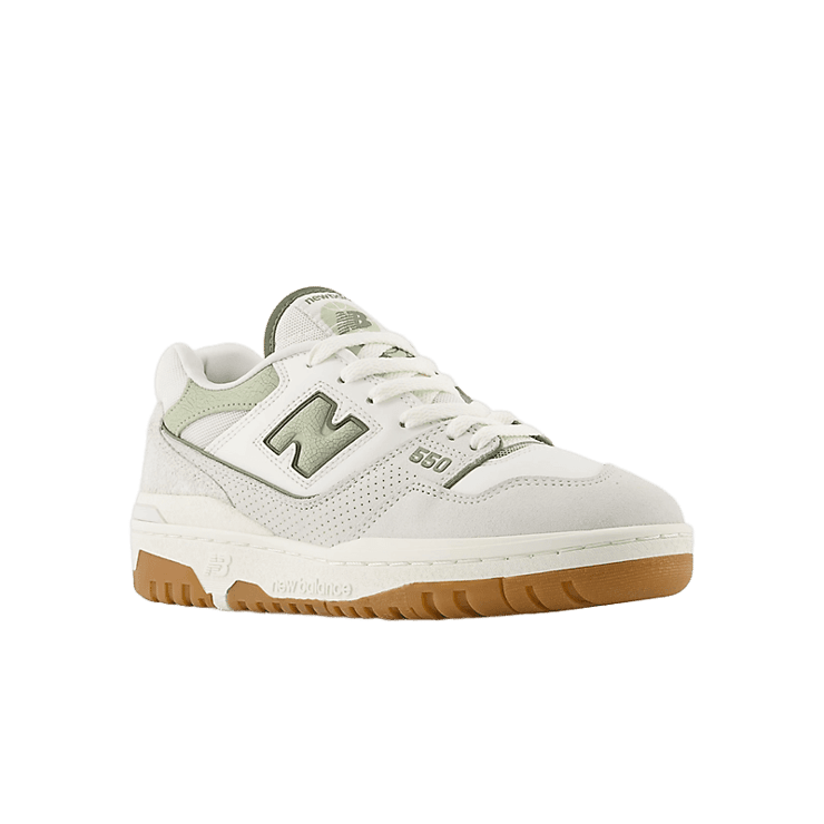 New Balance 550 Tan Olive (W) Angle 2