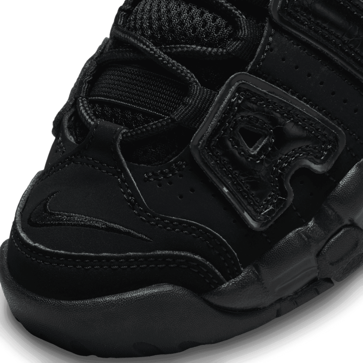 Nike Air More Uptempo PS 'Black Anthracite' Angle 4