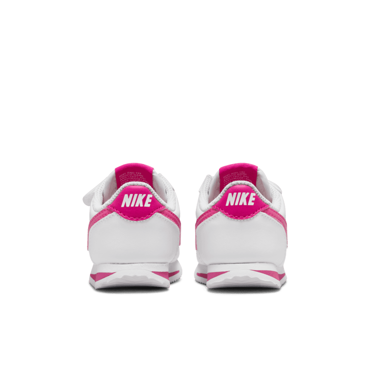 Nike Cortez Basic SL TDV 'White Pink Prime' Angle 3