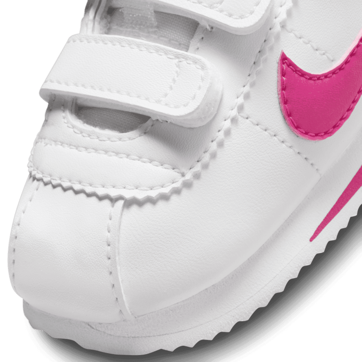 Nike Cortez Basic SL TDV 'White Pink Prime' Angle 4