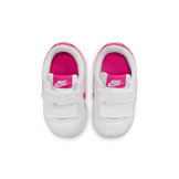 Nike Cortez Basic SL TDV 'White Pink Prime' Angle 1