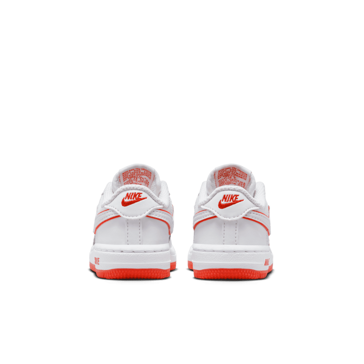 Nike Force 1 Low TD 'White Picante Red' Angle 3