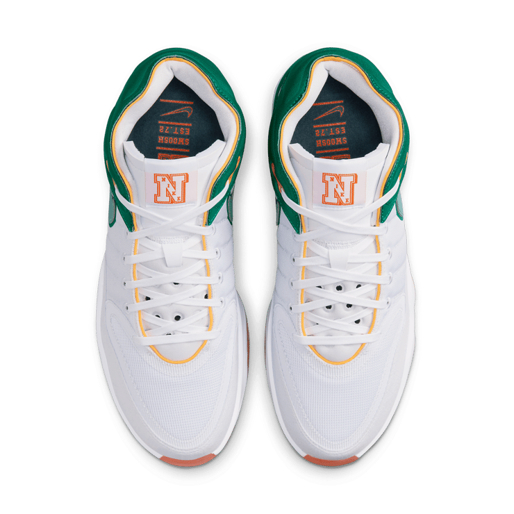 Nike Air Zoom GT Hustle 2 White Malachite Angle 1