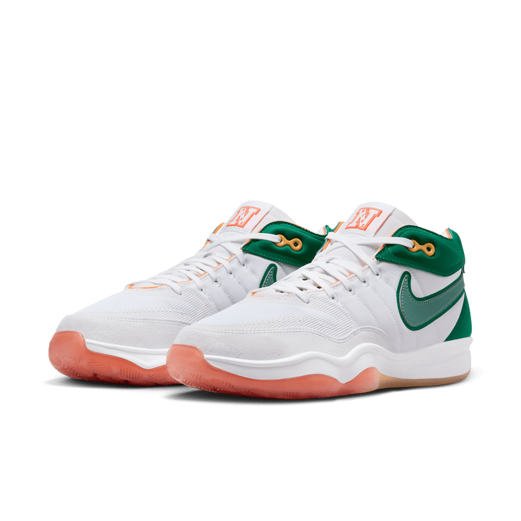 Nike Air Zoom GT Hustle 2 White Malachite Angle 2