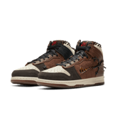 Nike Dunk High Bodega Legend Fauna Brown Angle 2