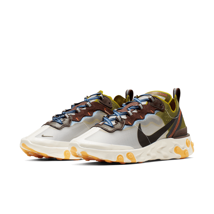 Nike React Element 87 Moss Angle 2