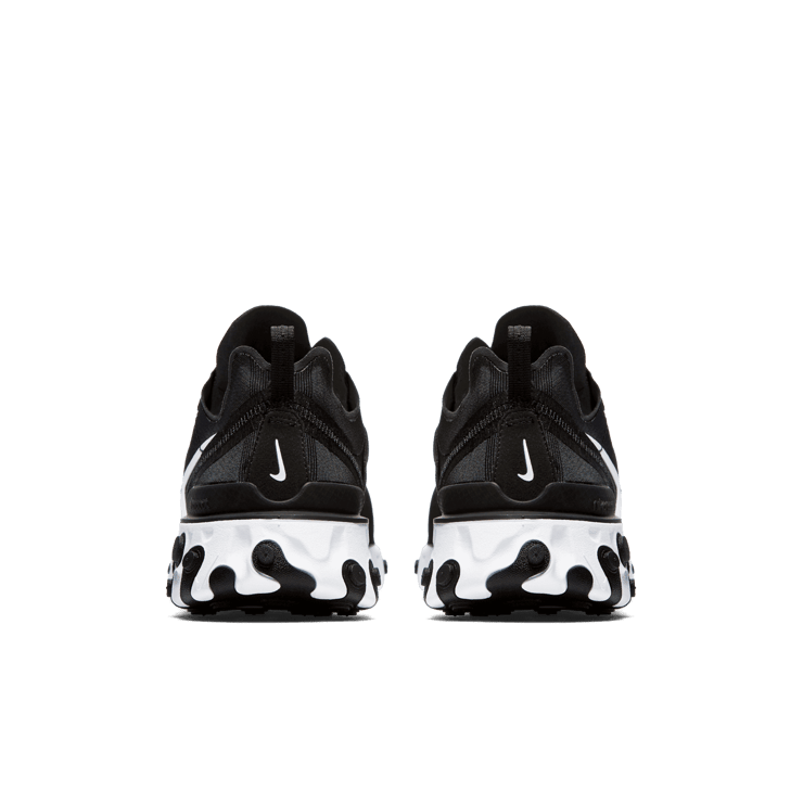 Nike React Element 55 Black White Angle 3