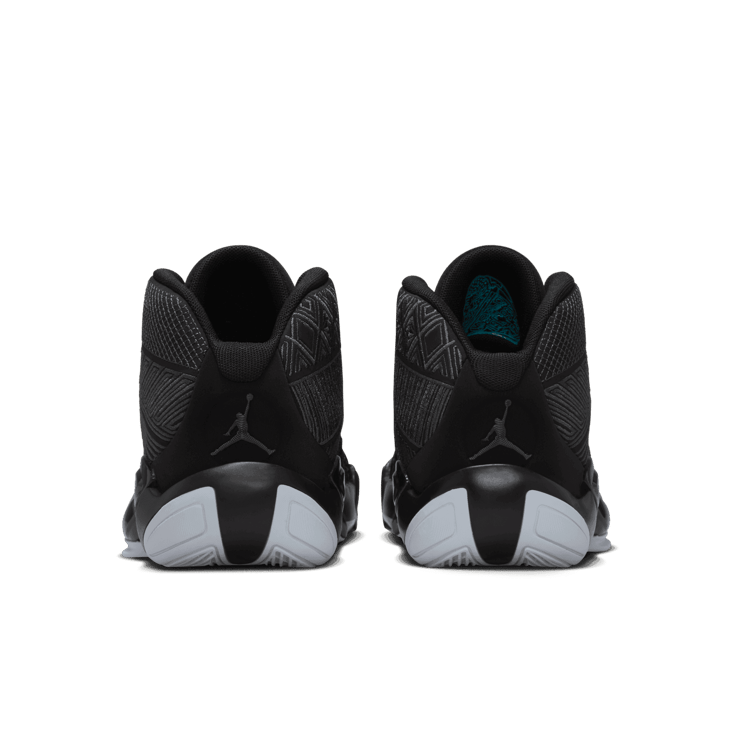 Air Jordan 38 Low Black Particle Grey (GS) Angle 3