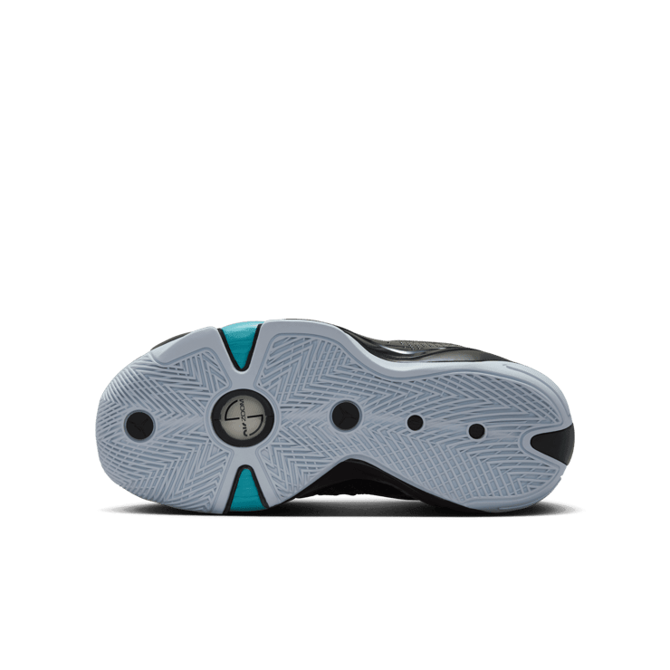 Air Jordan 38 Low Black Particle Grey (GS) Angle 0