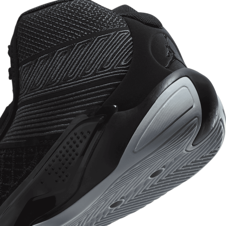 Air Jordan 38 Low Black Particle Grey (GS) Angle 5