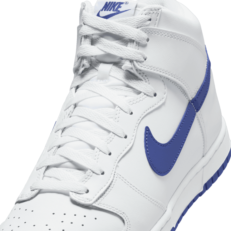 Nike Dunk High White Concord Angle 4