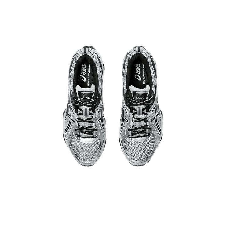 Asics Gel-Quantum Kinetic Mid Grey Pure Silver Angle 4