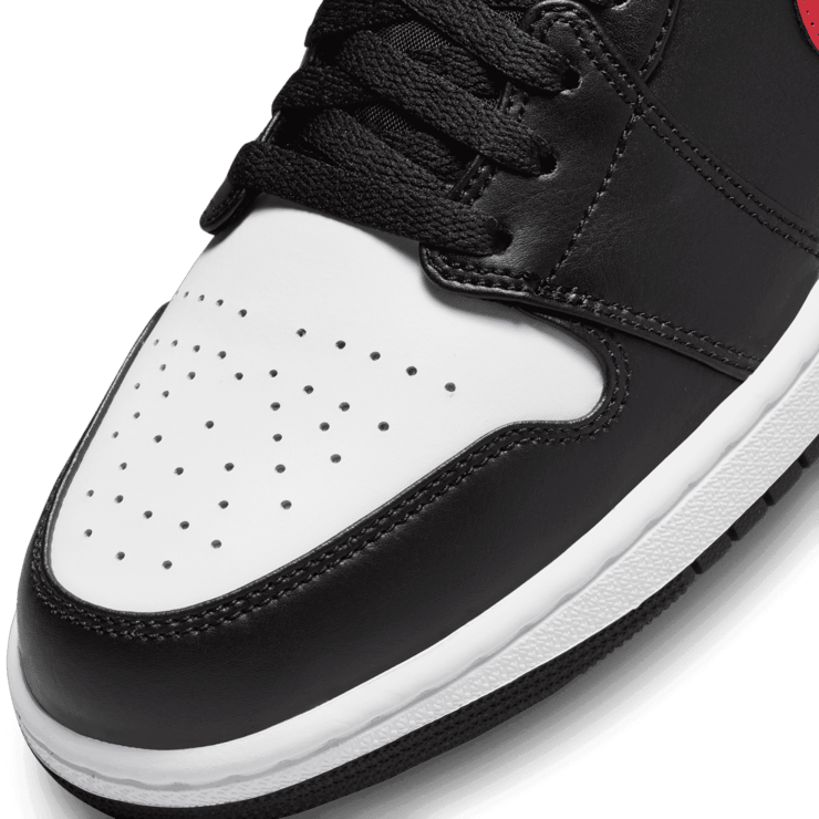 Jordan 1 Low White Toe Angle 4