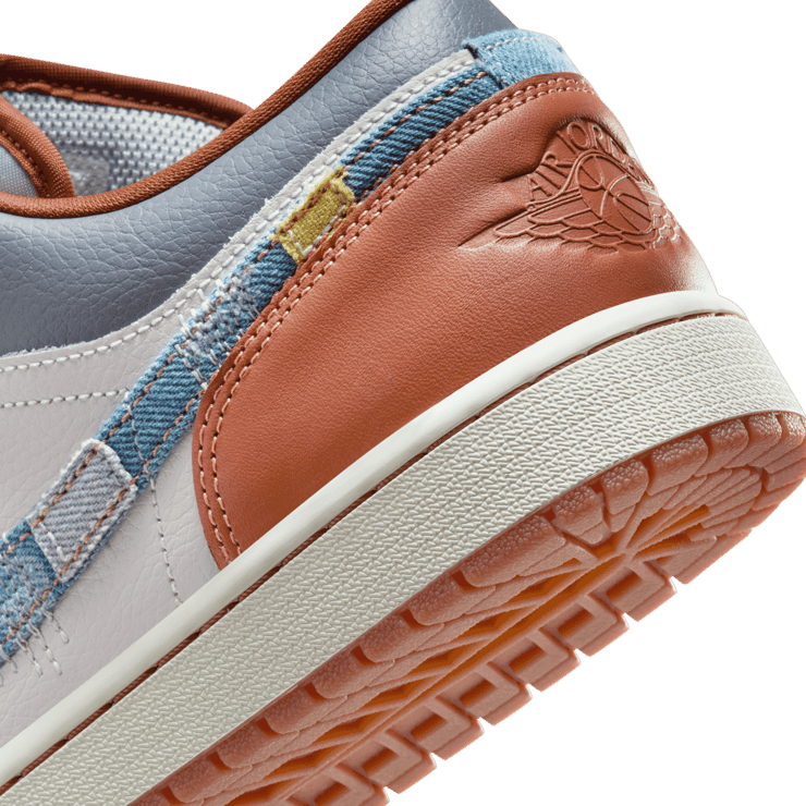 Air Jordan 1 Low SE 'Repaired Denim Swoosh' Angle 5