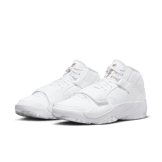 Jordan Zion 2 TB White Metallic Gold Angle 2