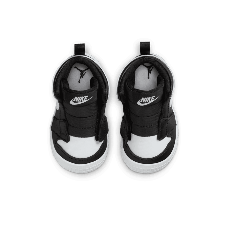 Air Jordan 1 Crib Bootie Black White Angle 1