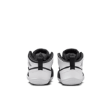 Air Jordan 1 Crib Bootie Black White Angle 3