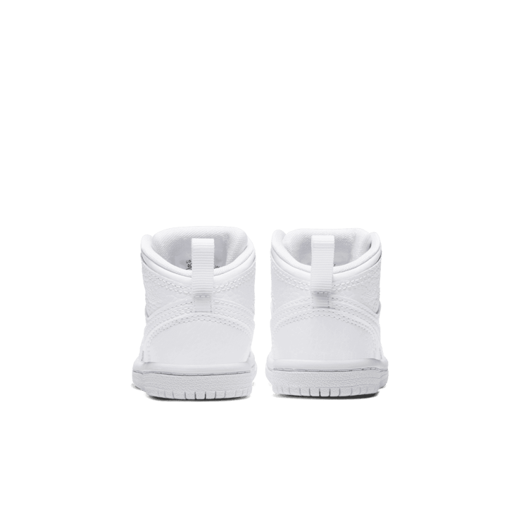 Air Jordan 1 Mid  'Triple White' (TD) Angle 3