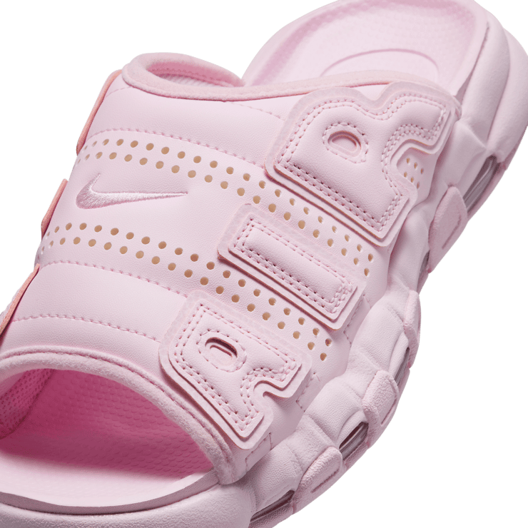 Nike Air More Uptempo Slide Pink Angle 3