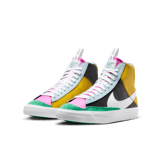 Nike Blazer Mid '77 SE GS 'Just Do It - Black Bronzine' Angle 2