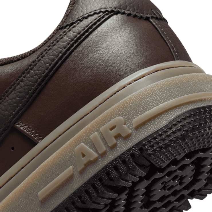 Nike Air Force 1 Luxe 'Brown Basalt' Angle 5