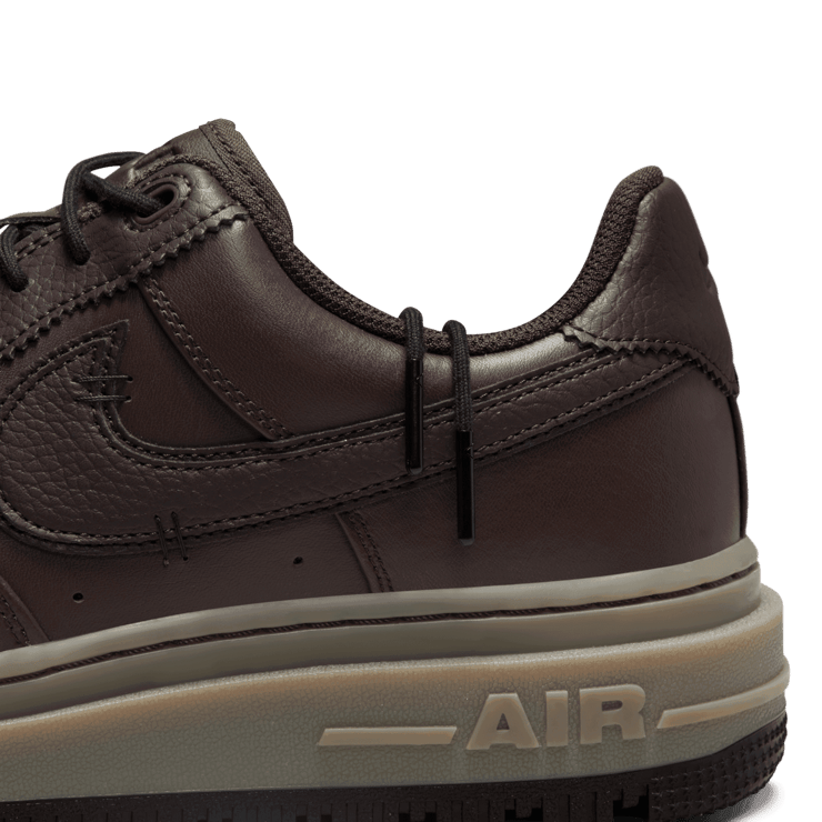 Nike Air Force 1 Luxe 'Brown Basalt' Angle 6