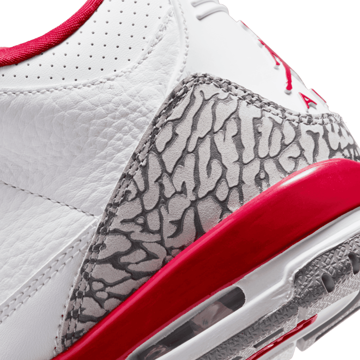 Air Jordan 3 Retro 'Cardinal Red' (GS) Angle 5