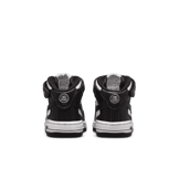Nike Stussy x Air Force 1 Mid 'Black White' (TD) Angle 3