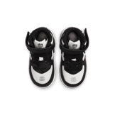 Nike Stussy x Air Force 1 Mid 'Black White' (TD) Angle 1