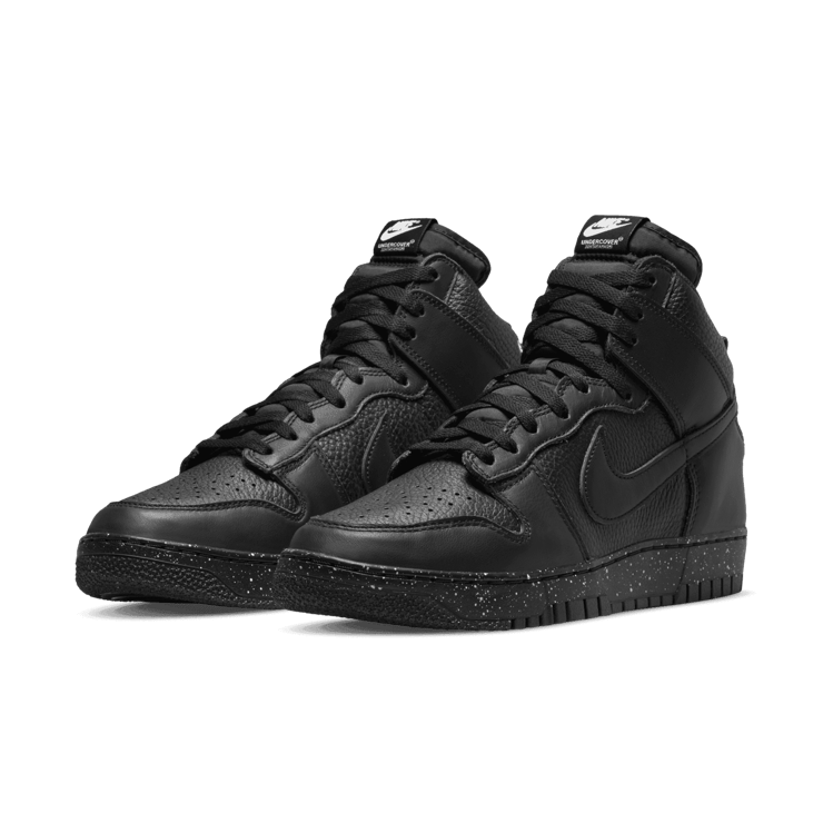 Nike Undercover x Dunk High 1985 'Chaos - Black' Angle 2