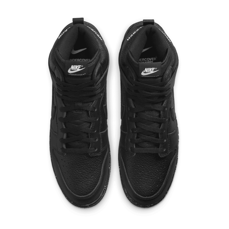 Nike Undercover x Dunk High 1985 'Chaos - Black' Angle 1