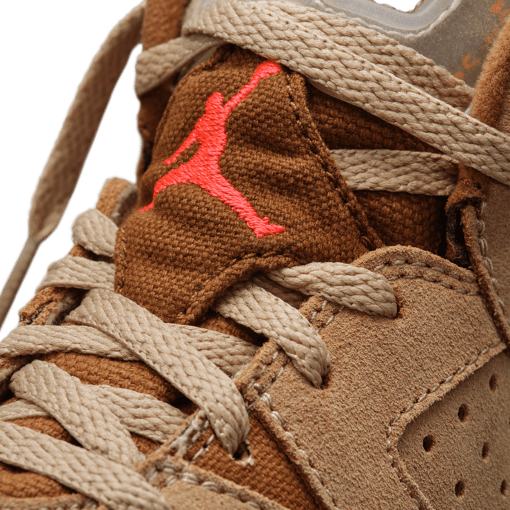 Travis Scott x Air Jordan 6 Retro 'British Khaki' (PS) Angle 0