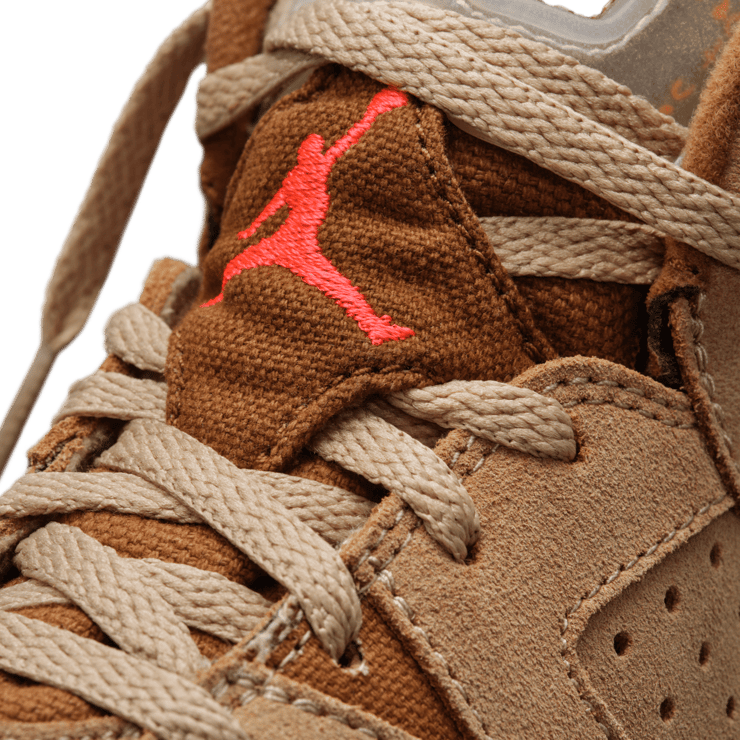 Travis Scott x Air Jordan 6 Retro  'British Khaki' (PS) Angle 0