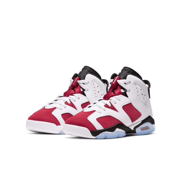 Air Jordan 6 Retro 'Carmine' 2021 (GS) Angle 2