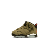 Travis Scott x Air Jordan 6 Retro  'Olive' (TD) Angle 2