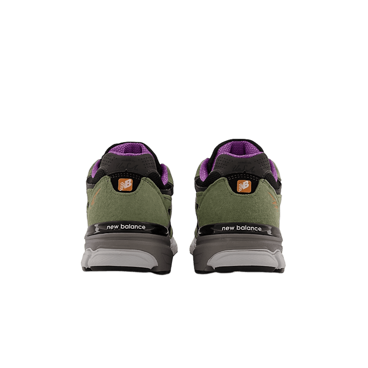 New Balance 990v3 Made In USA By Teddy Santis Green Purple Angle 4