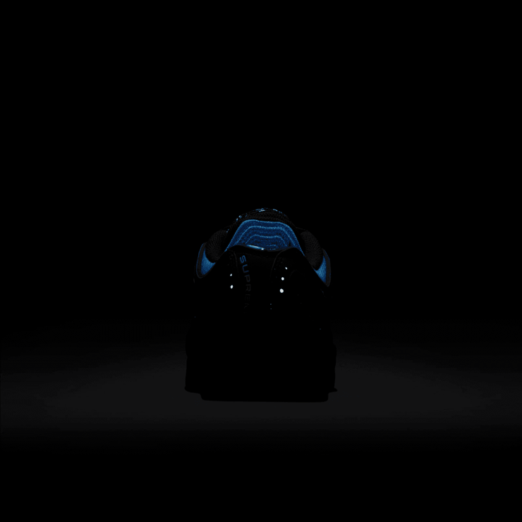 Nike Supreme x Air Max Tailwind 4 'Black Cobalt' Angle 5