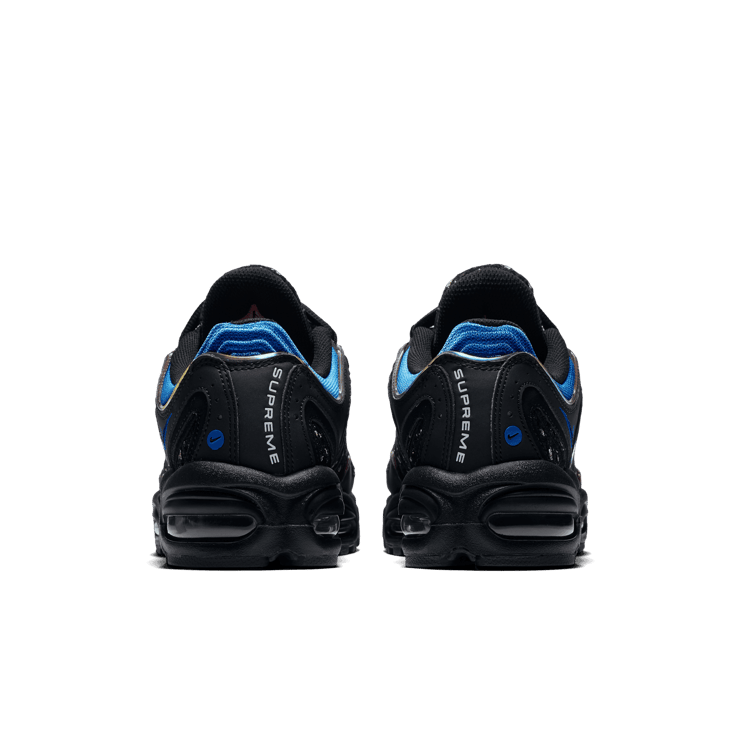 Nike Supreme x Air Max Tailwind 4 'Black Cobalt' Angle 3
