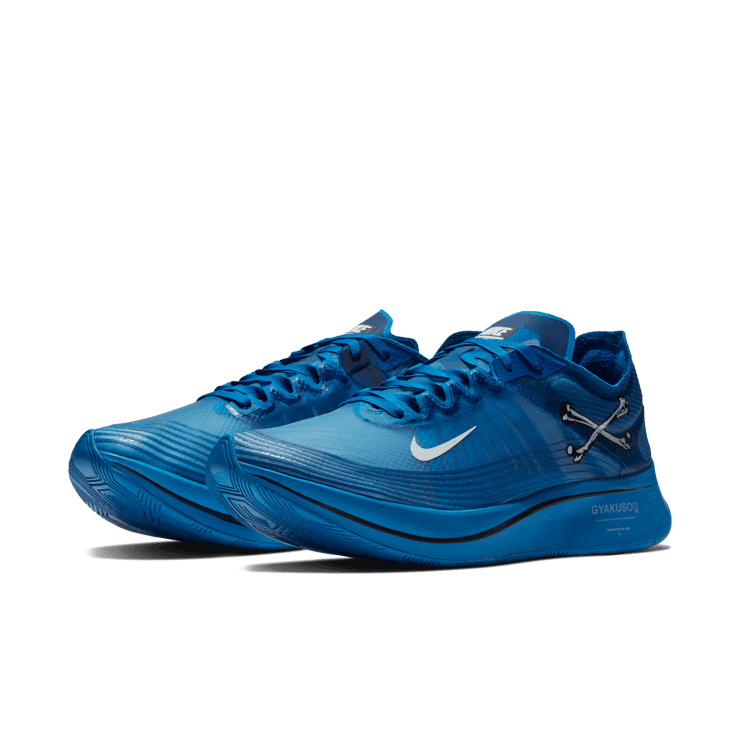 Nike Gyakusou x Zoom Fly SP 'Blue Nebula' Angle 2
