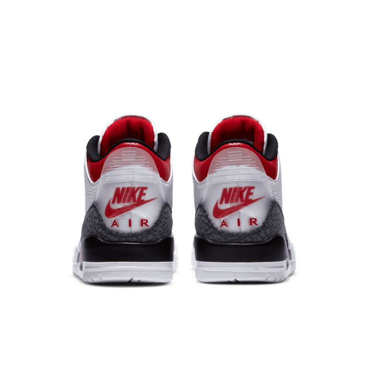 Jordan 3 Retro SE Fire Red Denim (2020) Angle 3