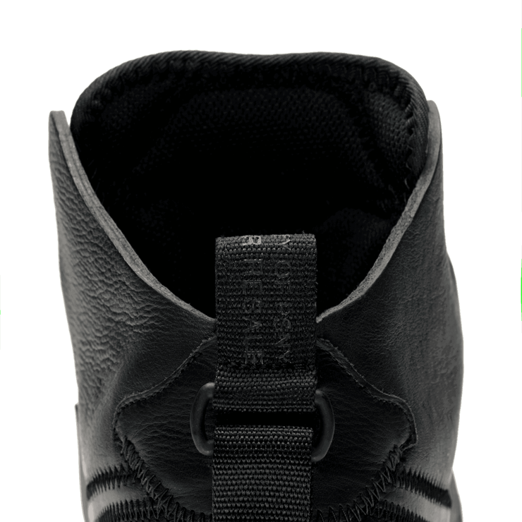 Nike NY x Air Force 1 High 'Black' (PS) Angle 4