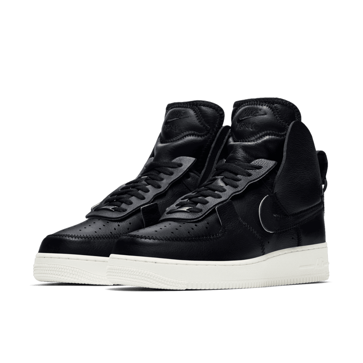 Nike NY x Air Force 1 High 'Black' (PS) Angle 2