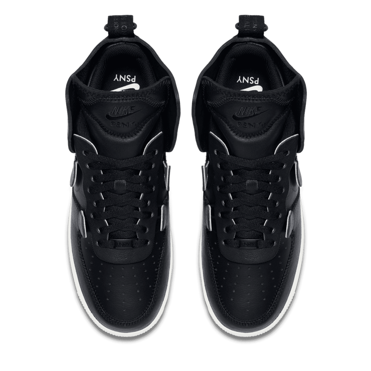 Nike NY x Air Force 1 High 'Black' (PS) Angle 1
