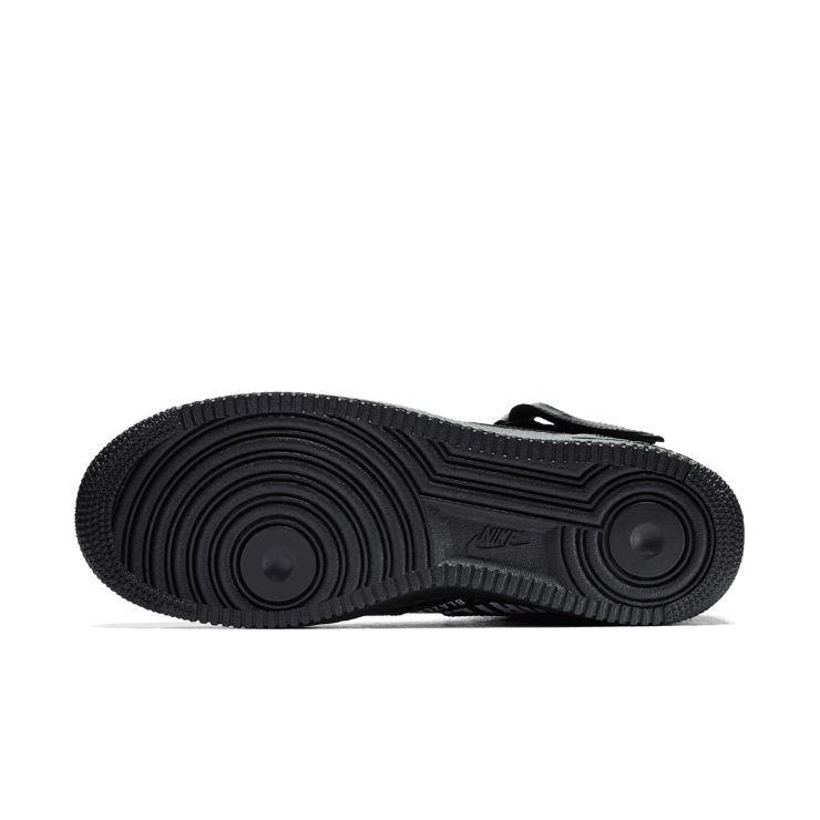Nike Supreme x NBA x Air Force 1 Mid 07 'Black' Angle 0
