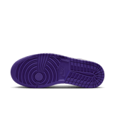 Air Jordan 1 Low SE Cement Grey Field Purple (W) Angle 0