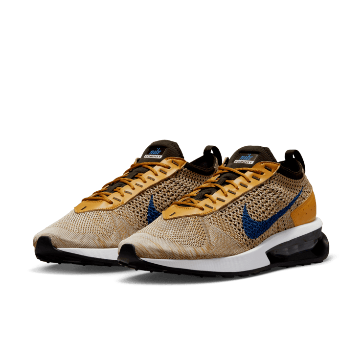 Nike Air Max Flyknit Racer Elemental Gold Angle 3