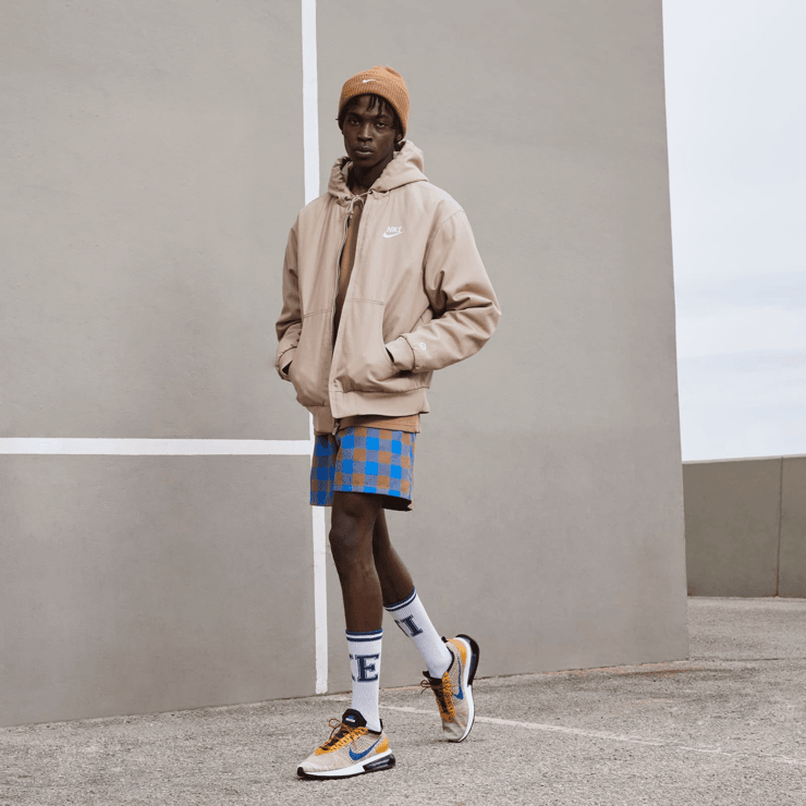 Nike Air Max Flyknit Racer Elemental Gold Angle 7