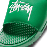 Nike Stussy x Benassi 'Pine Green' Angle 2