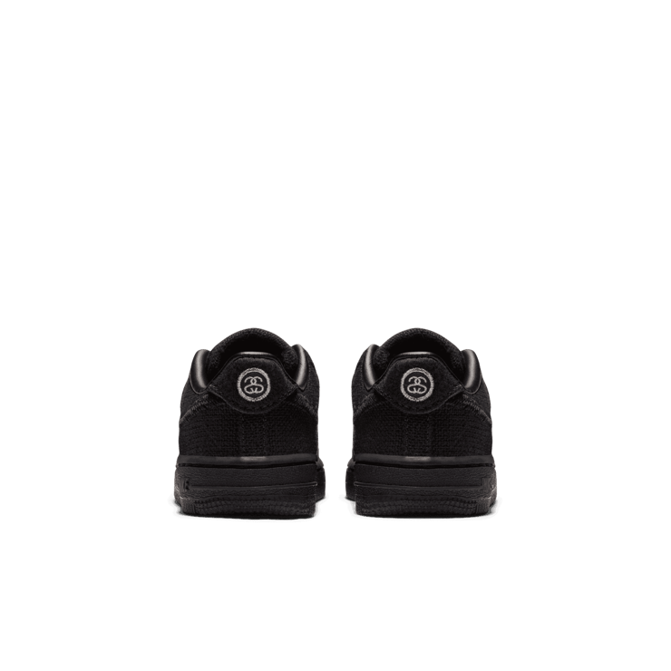 Nike Stussy x Air Force 1 Low 'Black' (TD) Angle 3